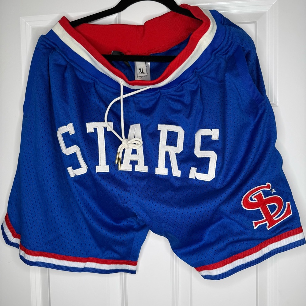 St. Louis Stars Rings & Crwns Replica Mesh Shorts - Royal